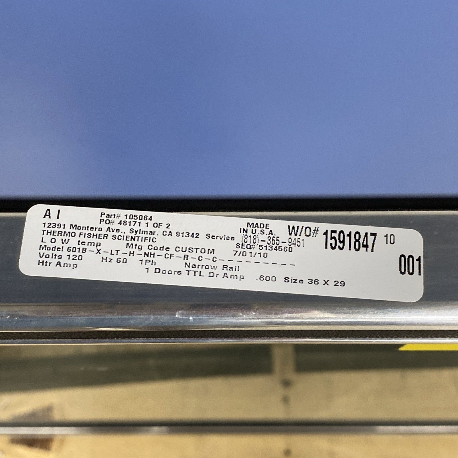 Thermo Scientific 3911 Forma Environmental Chamber3