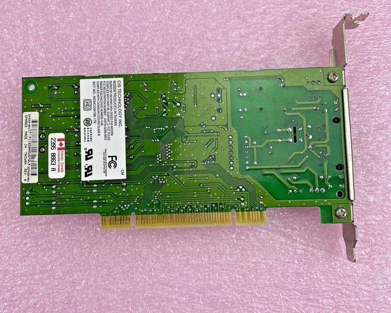 CIS Technology 337559-001 56K WS/M1-5614PM3 high speed fax modem PCI Card