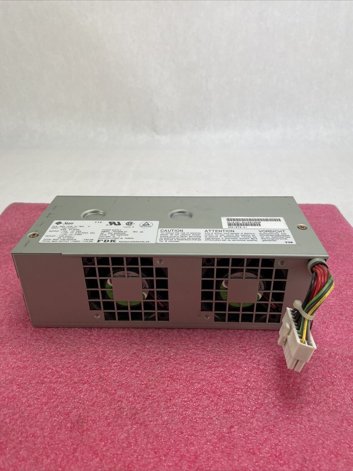 Sun PEX668-31 300-1279-01 REV A Tested 174W