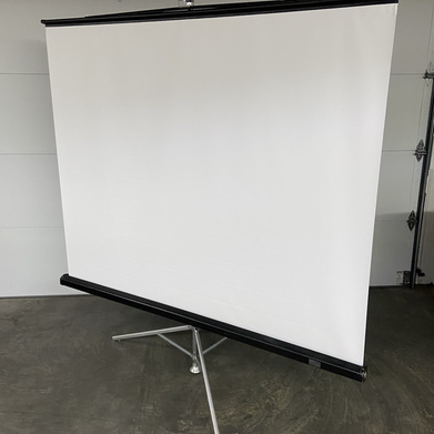 Draper Diplomat Tripod Portable 96" Projector Screen Screen