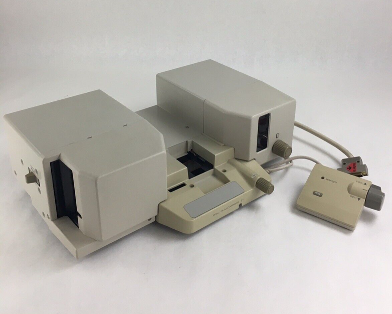 Minolta MS7000 MKII Microfilm Scanner Roll Film Carrier 21 RFC-21 Untested