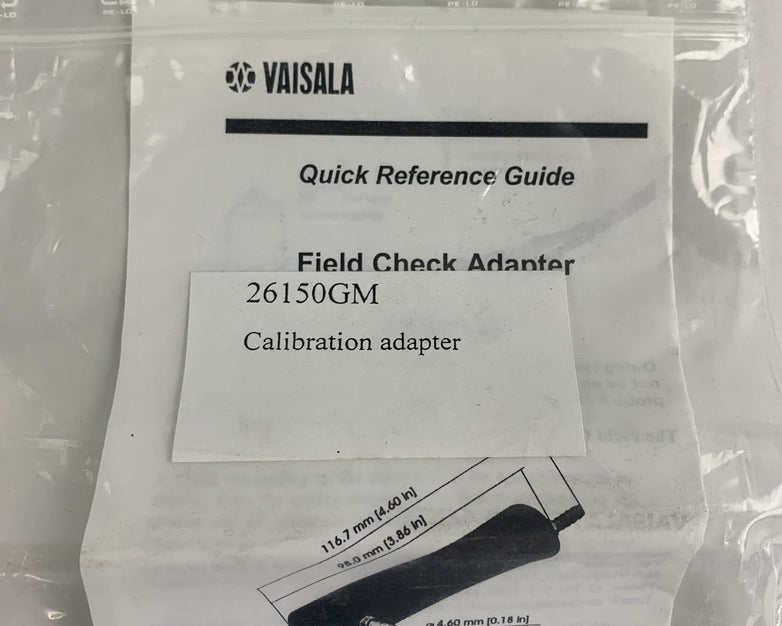 Vaisala 26150GM Field Check Calibration Adapter