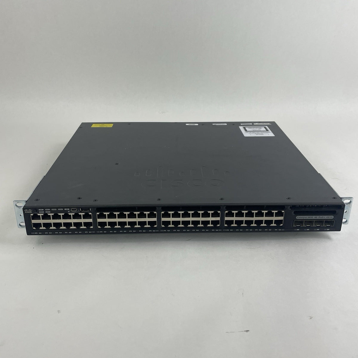 Cisco WS-C3650-48PS-S V01 Tested & Reset 2X PSU1