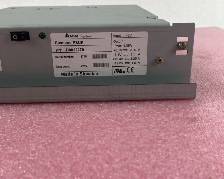 Delta Energy Systems Siemens PSUP D0022279 Power Supply Module