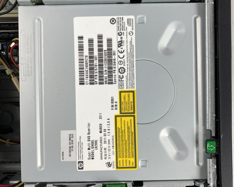 HP Compaq 8100 Elite SFF Intel Core i5-650 3.20GHz 4GB RAM No HDD No OS