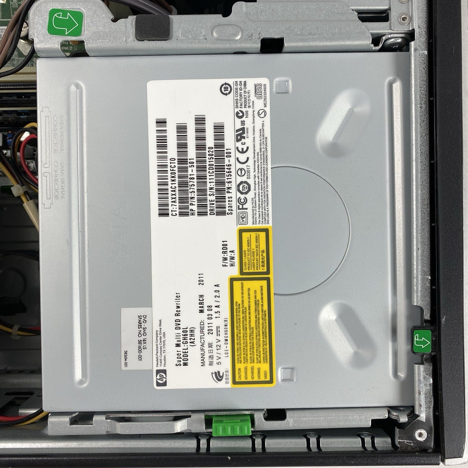 HP Compaq 8100 Elite SFF Intel Core i5-650 3.20GHz 4GB RAM No HDD No OS
