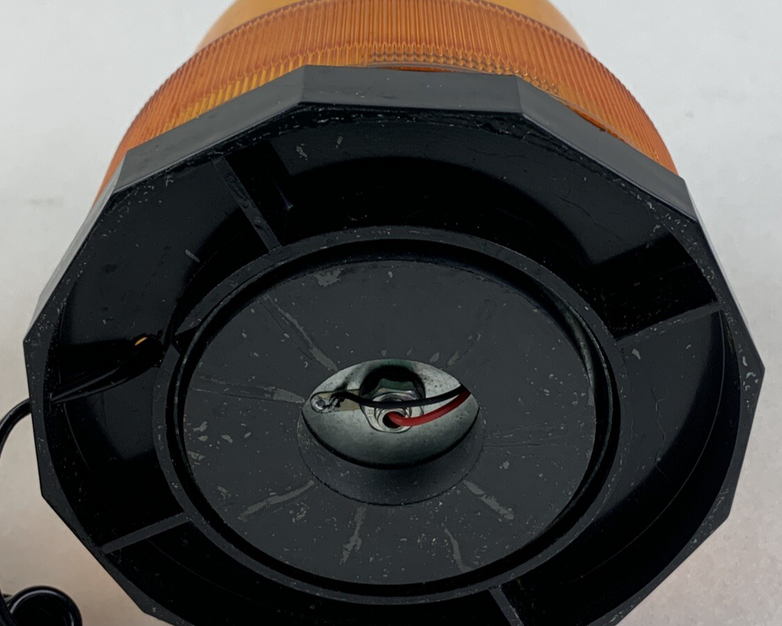 Grip 37280 Amber Economy Revolving Light Coiled Cord Plug Tested