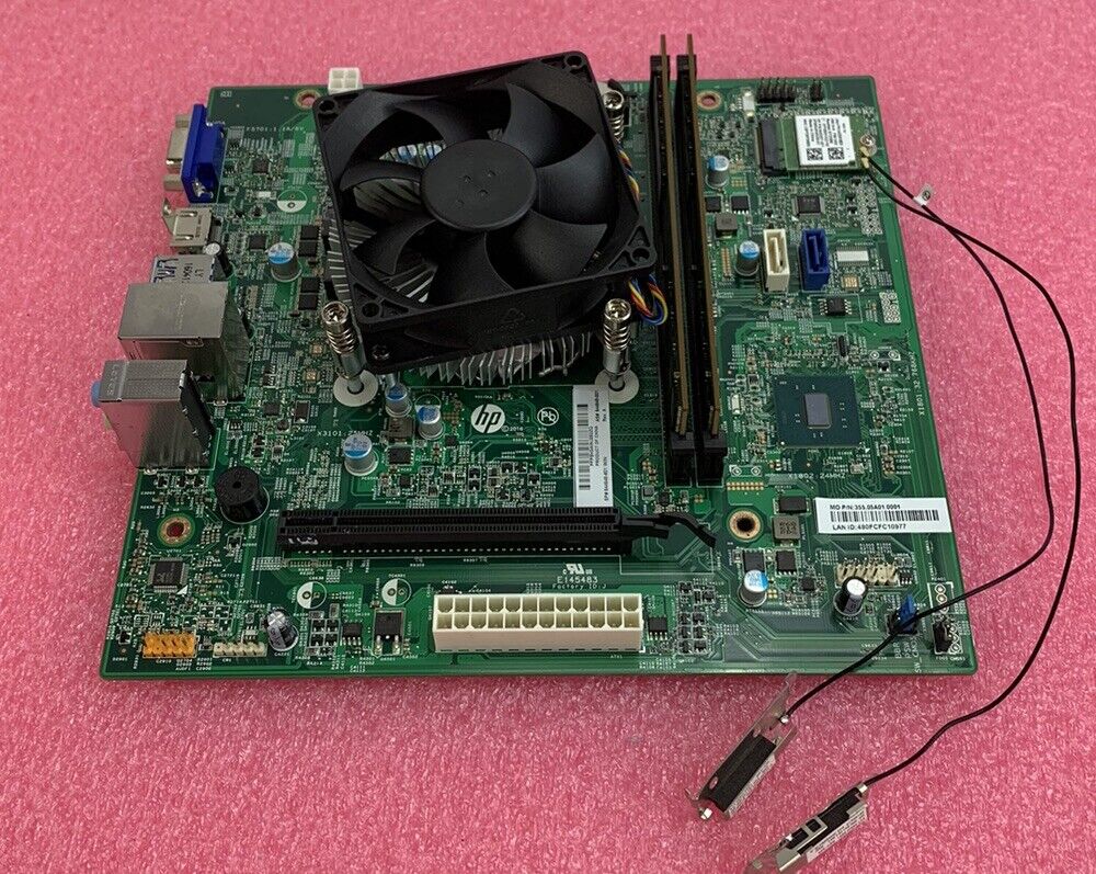 HP 260-PC26 Motherboard Intel Core i3-6100T 3.2GHz 16GB DDR4 RAM w/Wifi Adapter