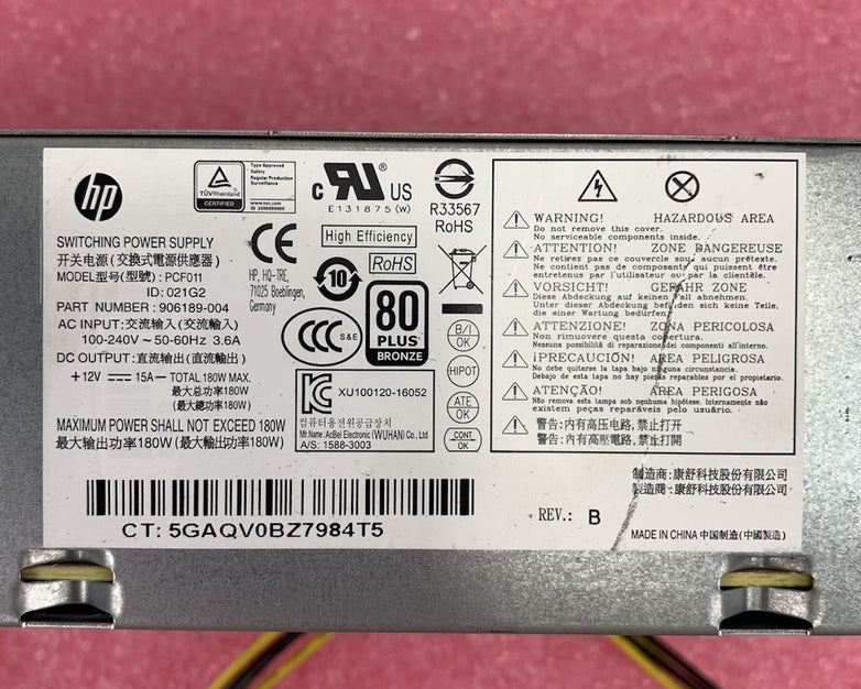 HP PCF011 180W Switching Power Supply