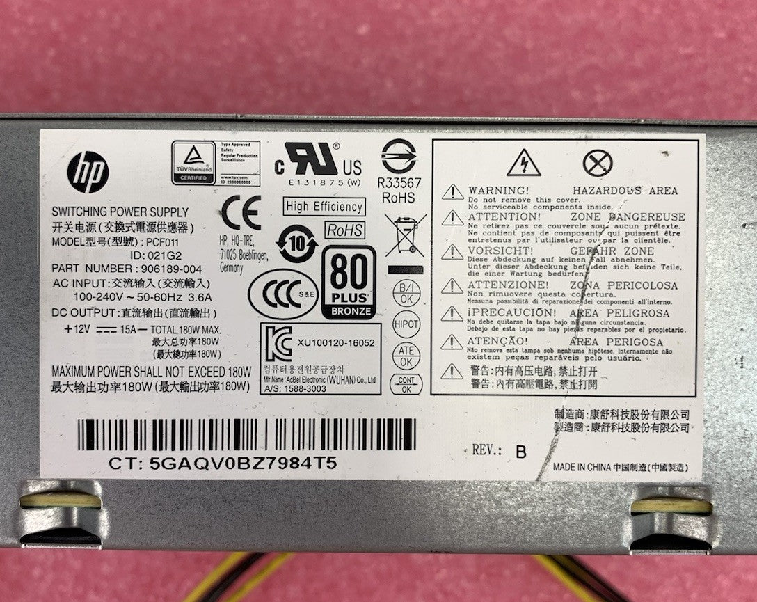 HP PCF011 180W Switching Power Supply