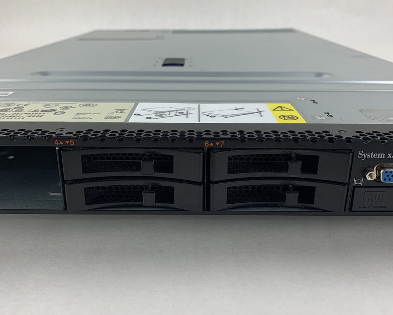IBM System X3550 M4 Server 1x Xeon E5-2620 2.6 GHz 32 GB Ram No OS No HDD
