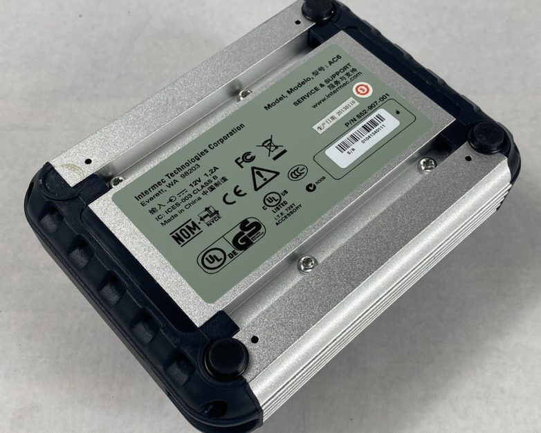 Intermec AC6 852-907-001 12V 1.2A 2-Bay Battery Charger No AC Adapter