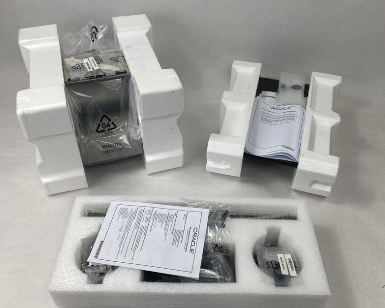 Oracle Micros Workstation 6 Series 2 Celeron 4305UE 2.0 GHz 8GB No SSD w/ Stand