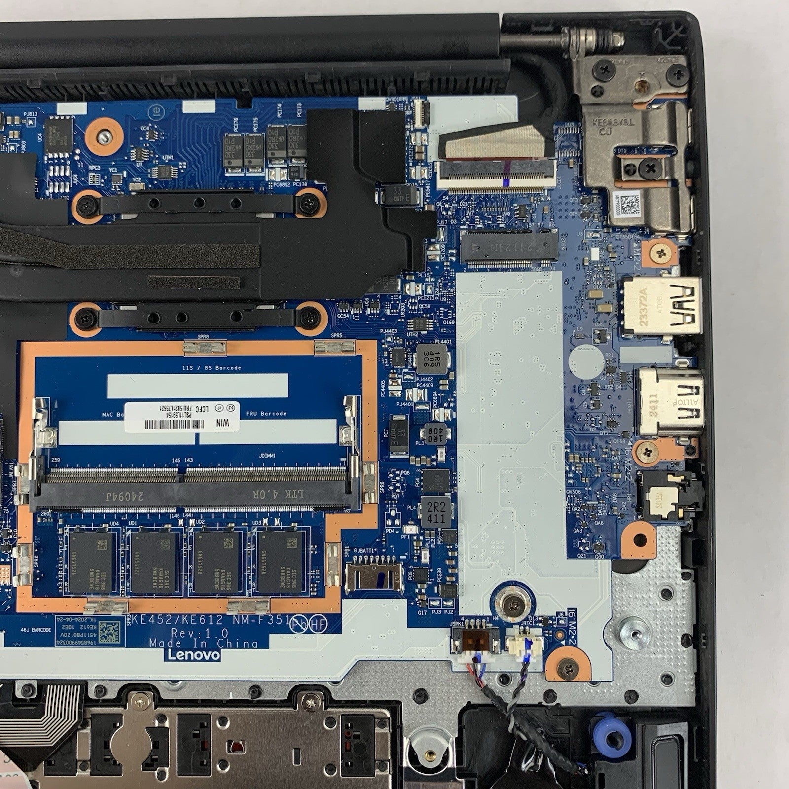 Lenovo ThinkPad E16 Gen 1 AMD Ryzen 7 7730u 2.0 GHz 8 GB Ram No OS/SSD/AC/Batt10
