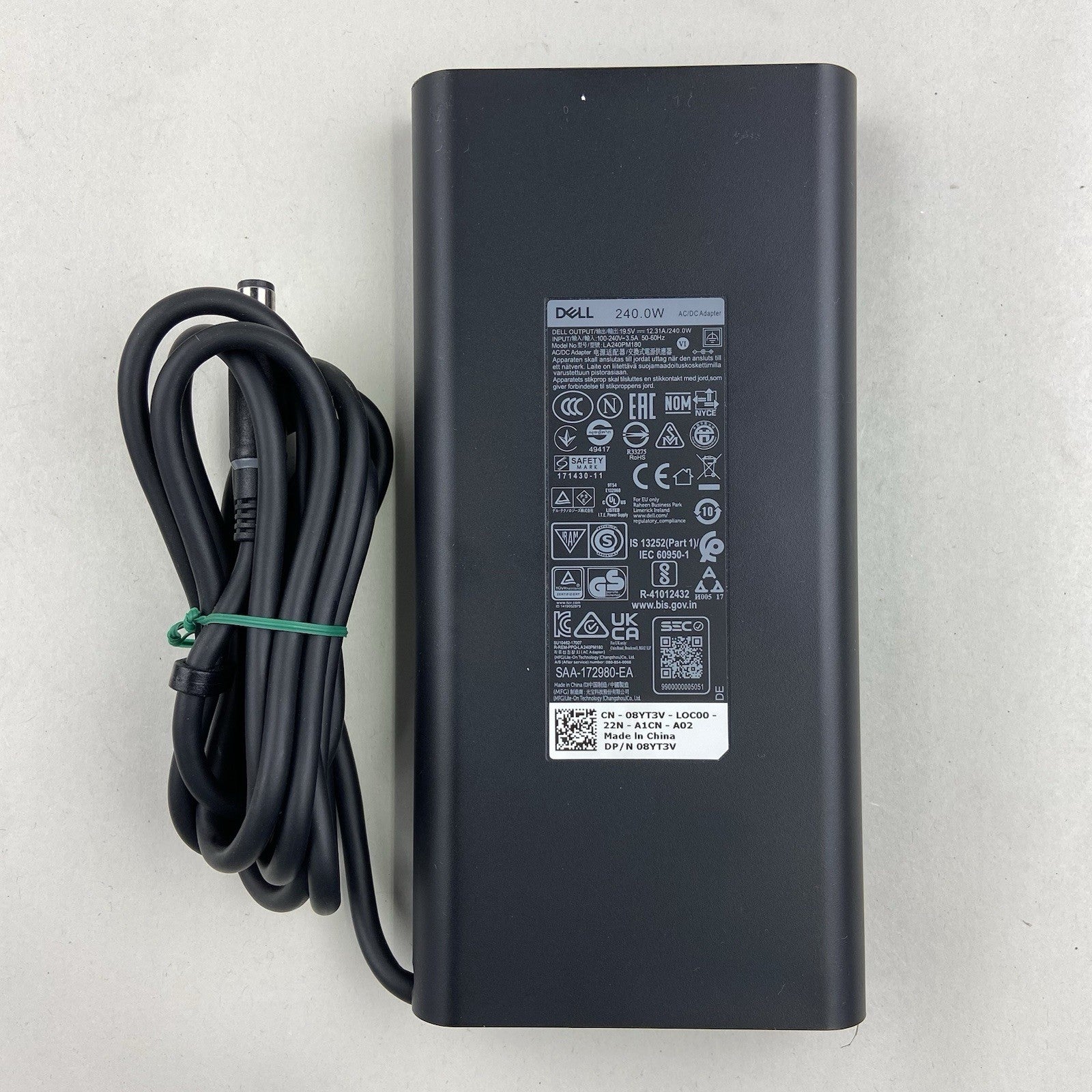 Dell Adapter LA240PM180 19.5v, 12.31A 240.0w3