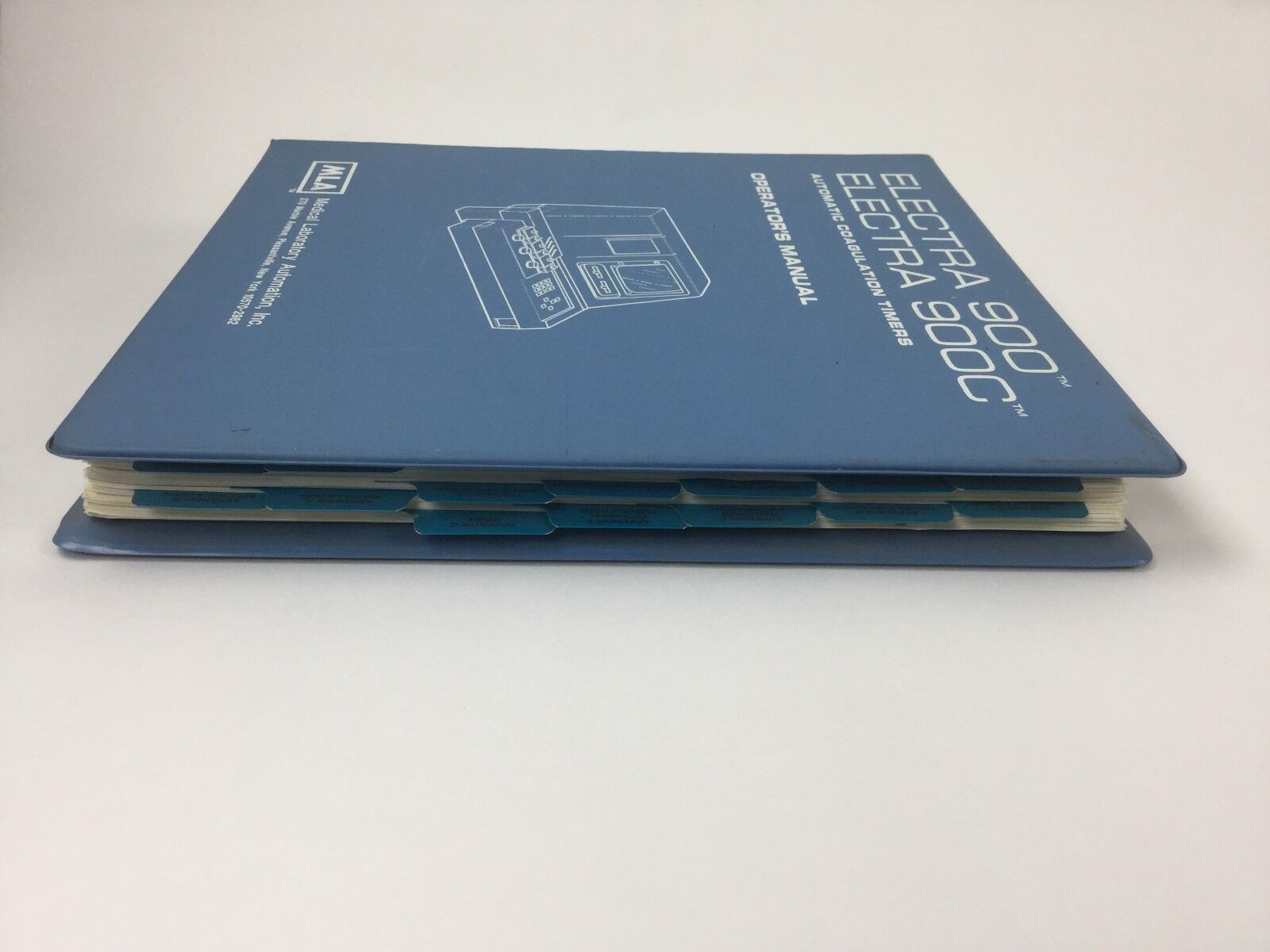 Medical Laboratory Operators Manual for Electra 900 and 900C
