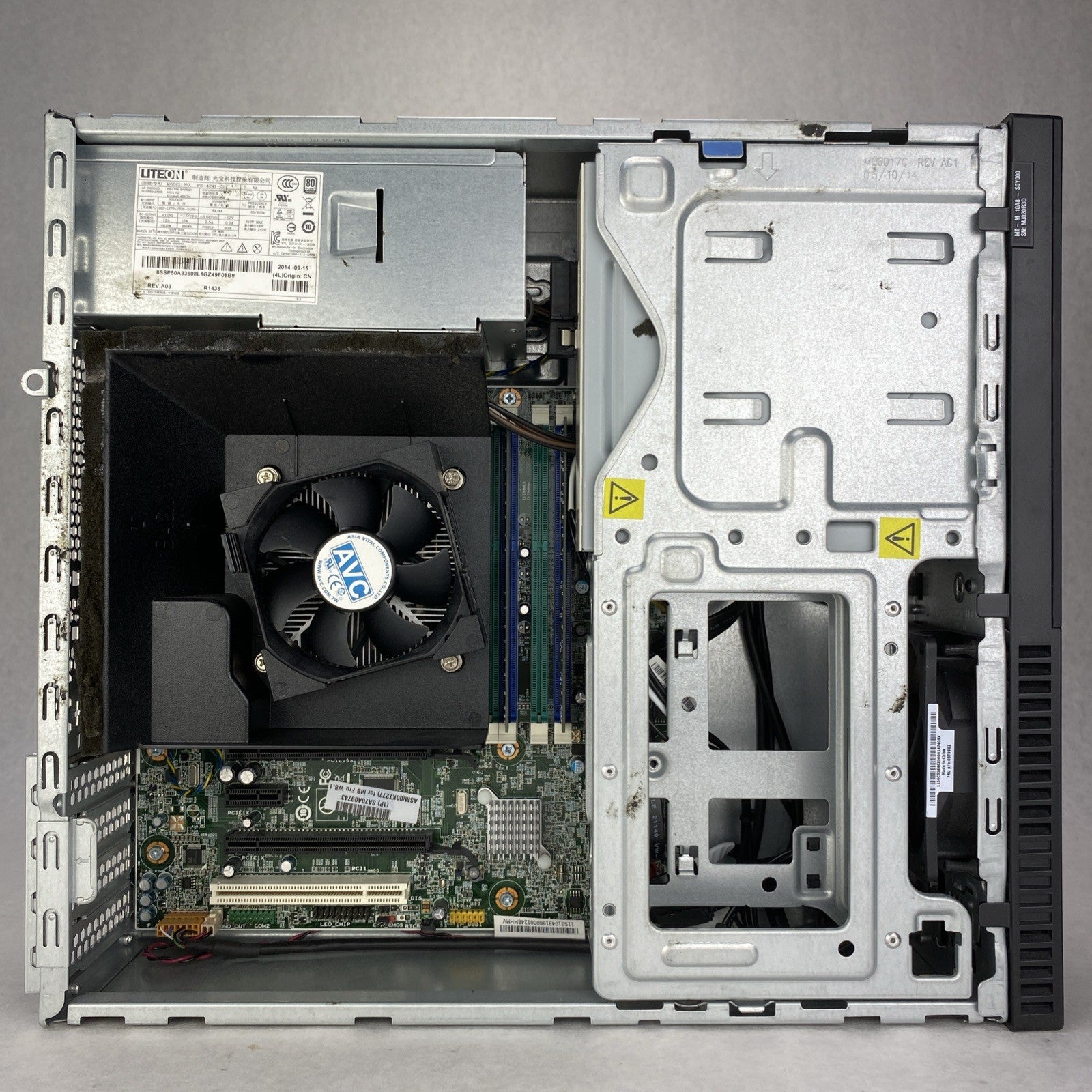 Lenovo ThinkCentre M93P SFF Intel Core i5-4570 3.20GHz 8GB RAM No HDD OS