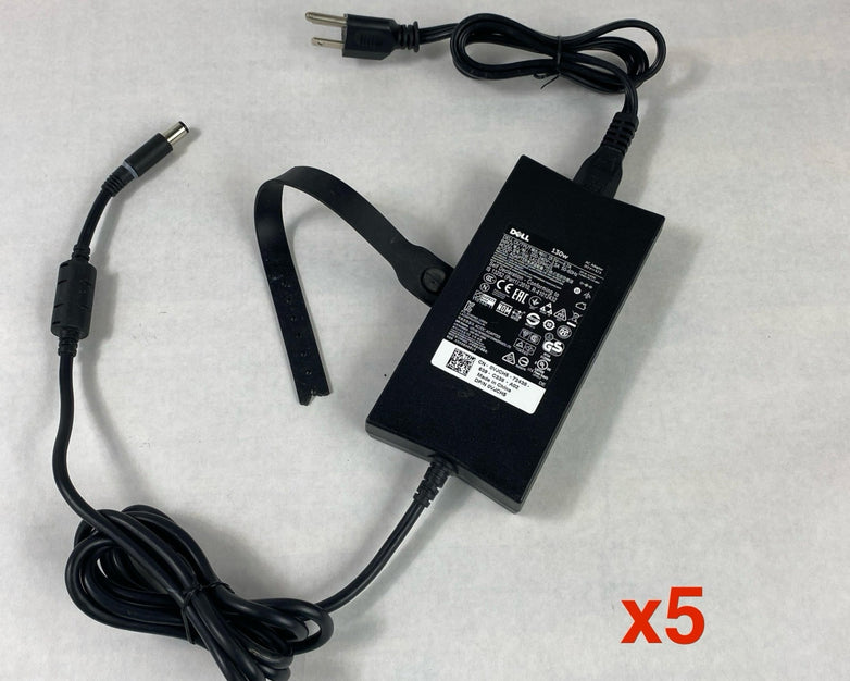 Dell LA130PM121 7.4mm 19.5V 6.7A 130W AC Power Adapter VJCH5 (Lot of 5)