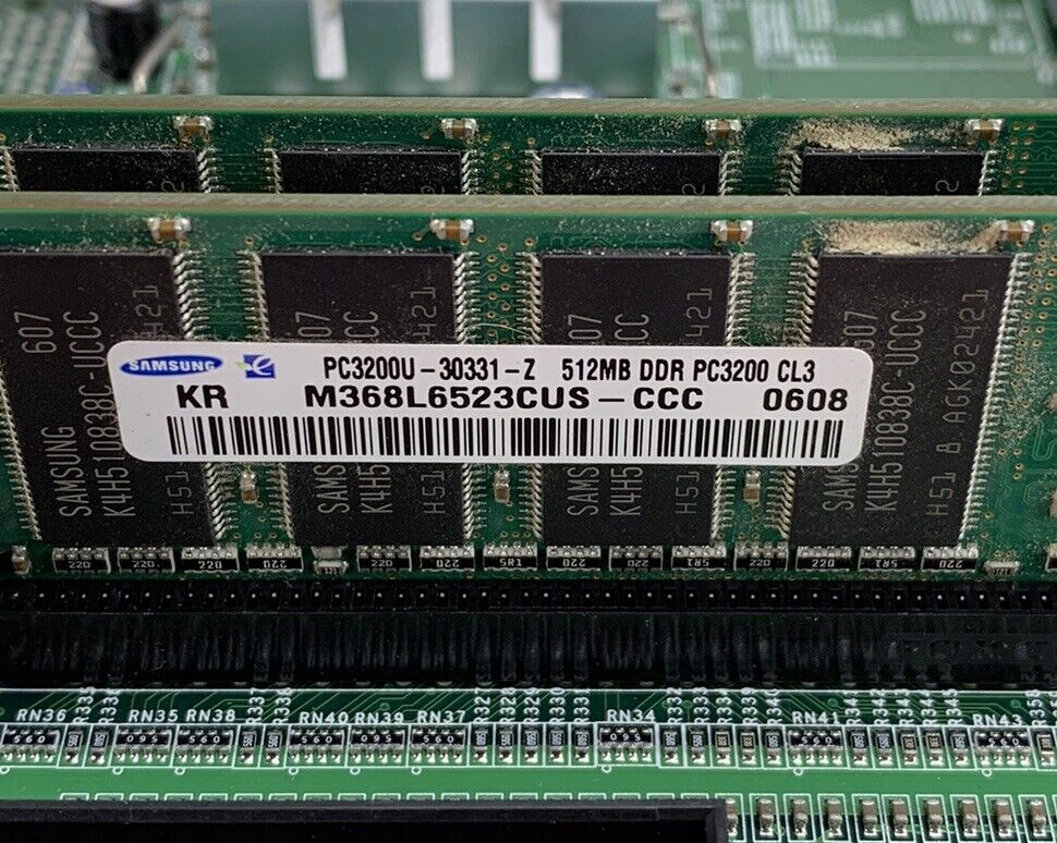 Dell 0F5949 Motherboard Celeron 2.50GHz 1GB RAM w/ Shield