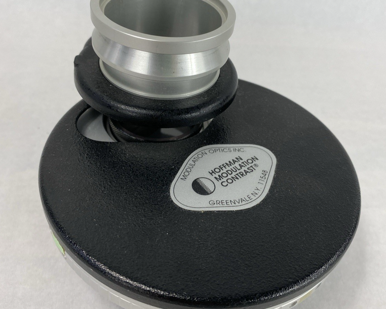 Hoffman Modulation Contrast Turret Condenser Leica Microscope 40mm WD / .5NA