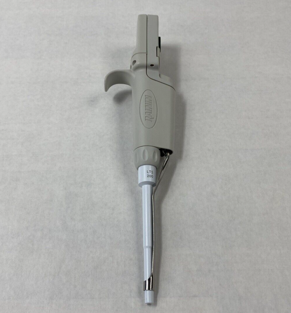 RAININ EDP3 LTS 200 20-200 uL Single Channel Electronic Pipette Untested