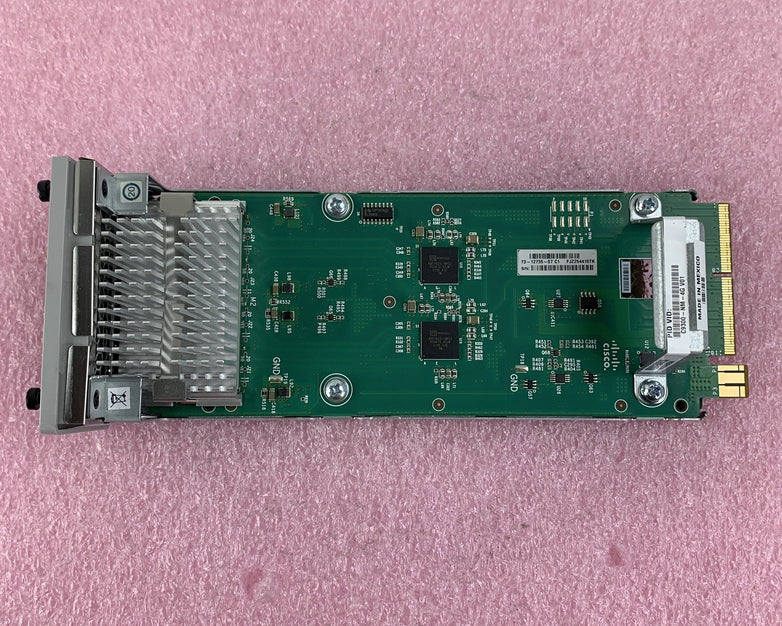 Cisco C9300-NM-4G V01 4-Port 1GE Network Module / 73-12735-07 - VGC