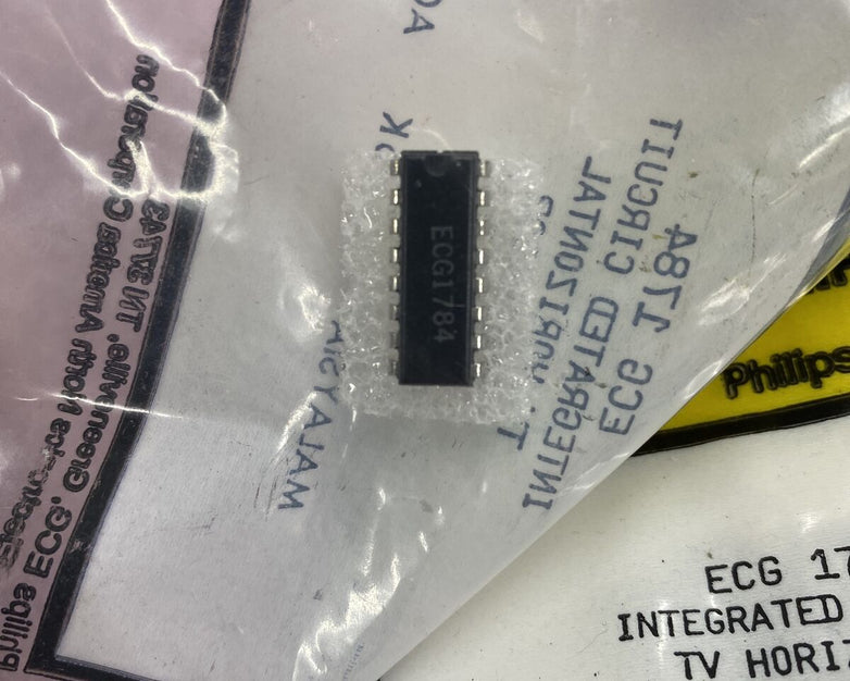ECG Components Philips 1784 Integrated Circuit 16 Pin Processor (Lot of 6)