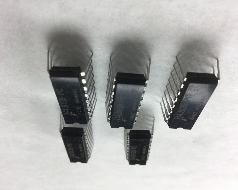 F-74LS139 PC, 16 Pin Dip (Lot of 5)