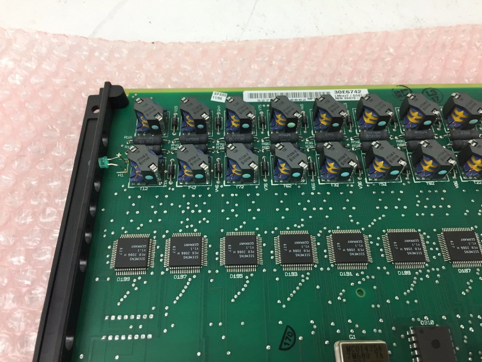 Siemens HiCom S30810-Q2117-X000 SLMS 30E6742 REV 7 Circuit Card