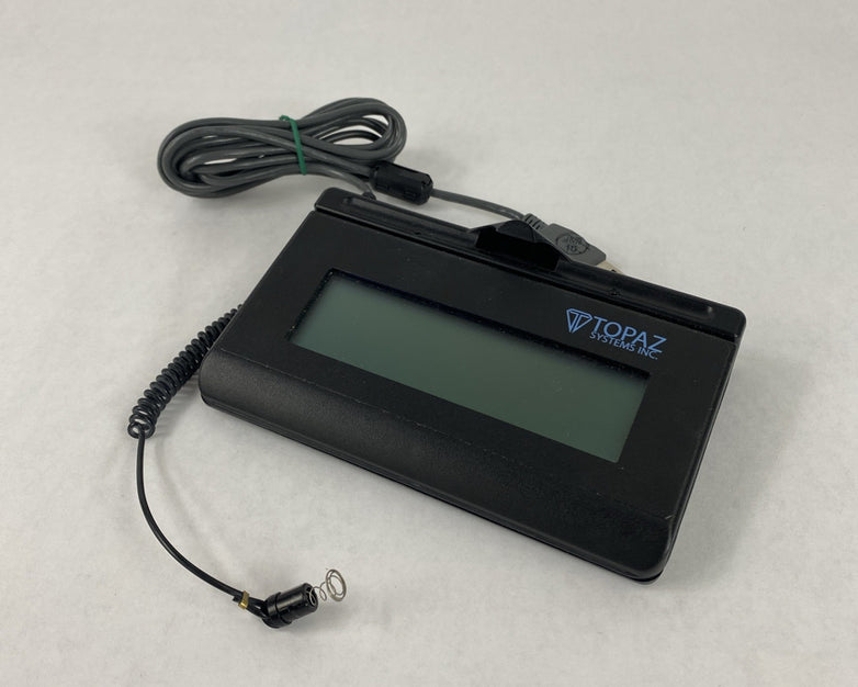 Topaz T-L462-HSB-R Signature Pad No Stylus Tested