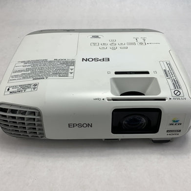 Epson PowerLite W29 H690A LCD Lamp Projector 252 Lamp Hours - No Remote