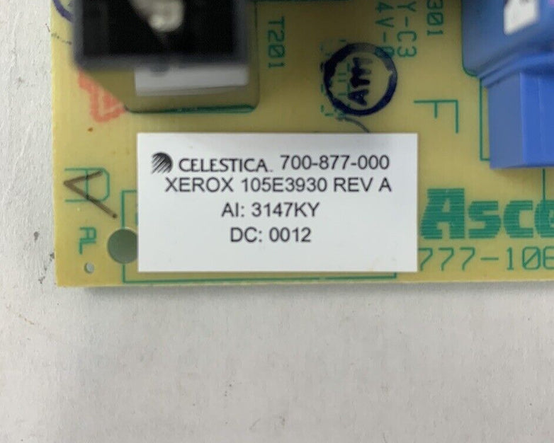 XEROX Celestica 700-877-000 Power Supply Board
