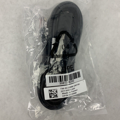 New OEM 0C206M Dell PowerConnect 8024 CAT5 Serial Cable RJ45-to-DB9