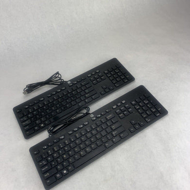 Mixed Lot of 2 HP KU-1469 and PH0U Wired Keyboard