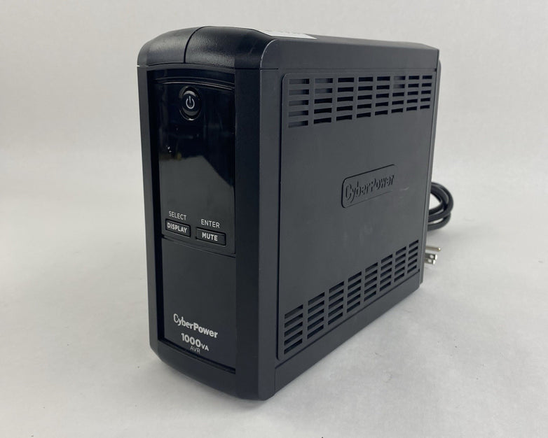 Cyber Power CP1000 AVR LCDA 1000 VA AVR 9 Outlets No Batteries Tested
