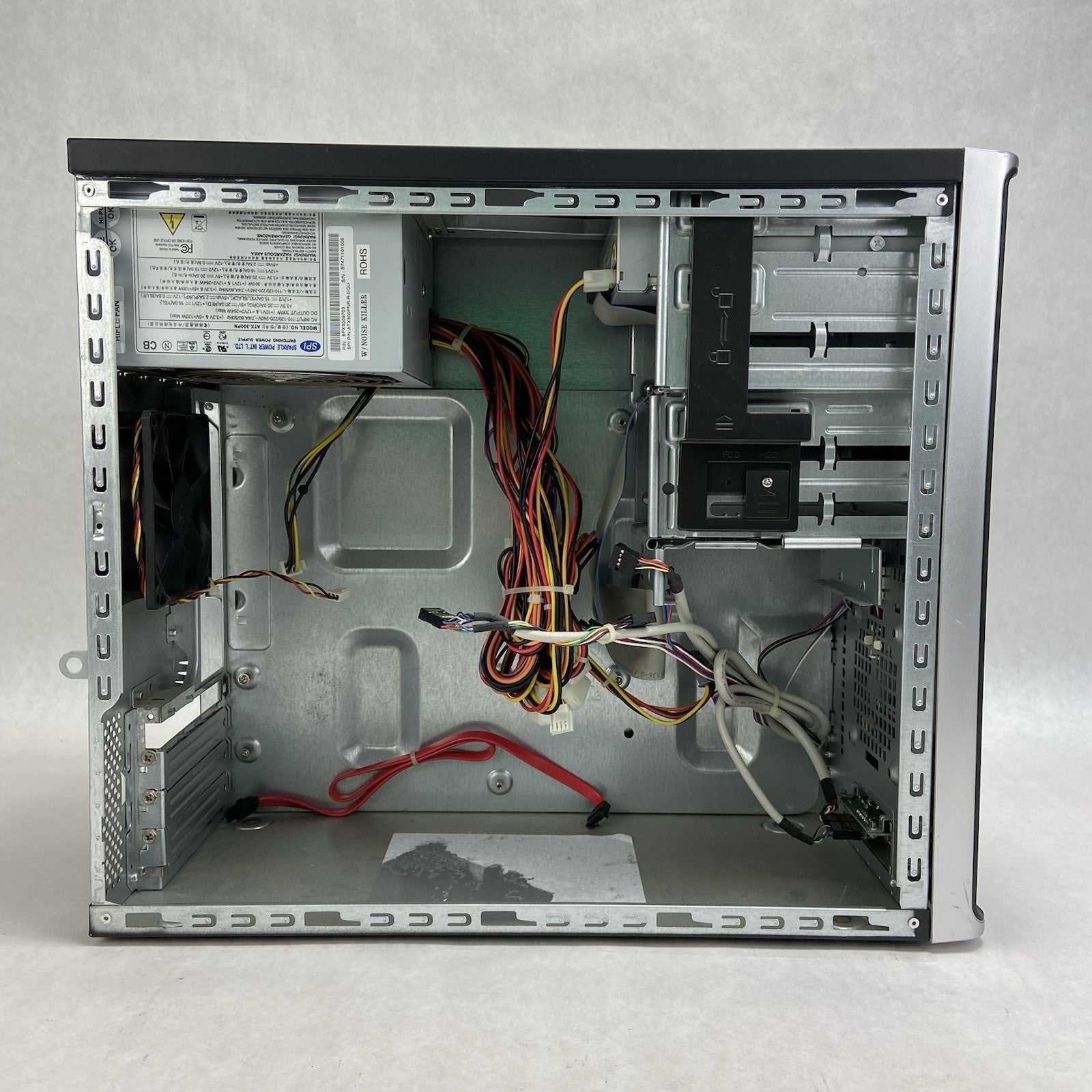 Nobilis MicroATX Computer Case SPI Sparkle ATX-300PN 300W PSU8