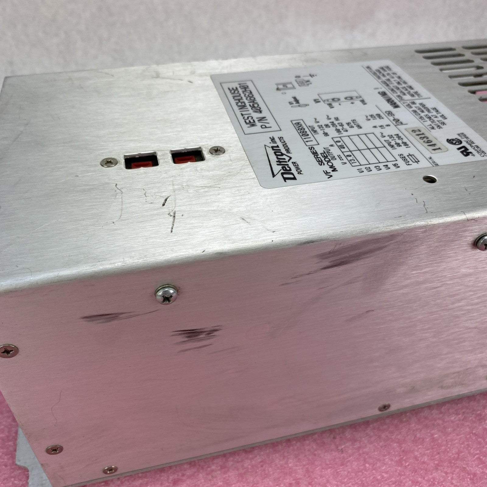 Deltron VF Series 11088XA 13VDC 46A 875W Westinghouse 405A662H01 Power Supply 10