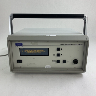 F.W. Bell GS-10034 Series 9550 Gauss Teslameter  Power Tested