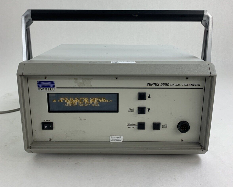 F.W. Bell GS-10034 Series 9550 Gauss Teslameter  Power Tested