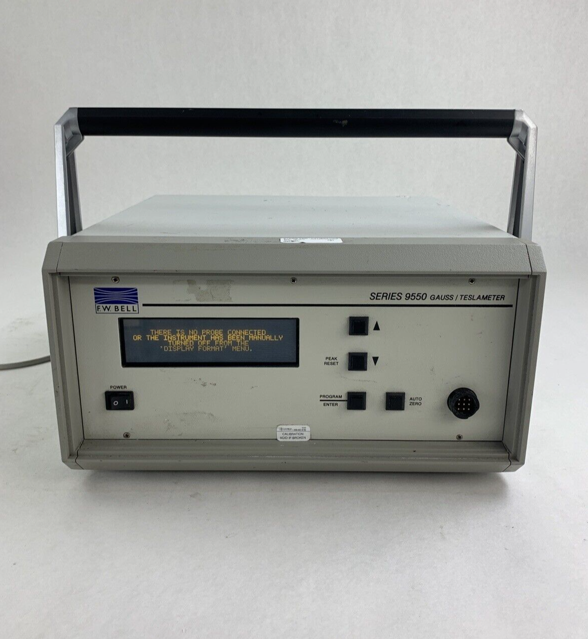F.W. Bell GS-10034 Series 9550 Gauss Teslameter  Power Tested