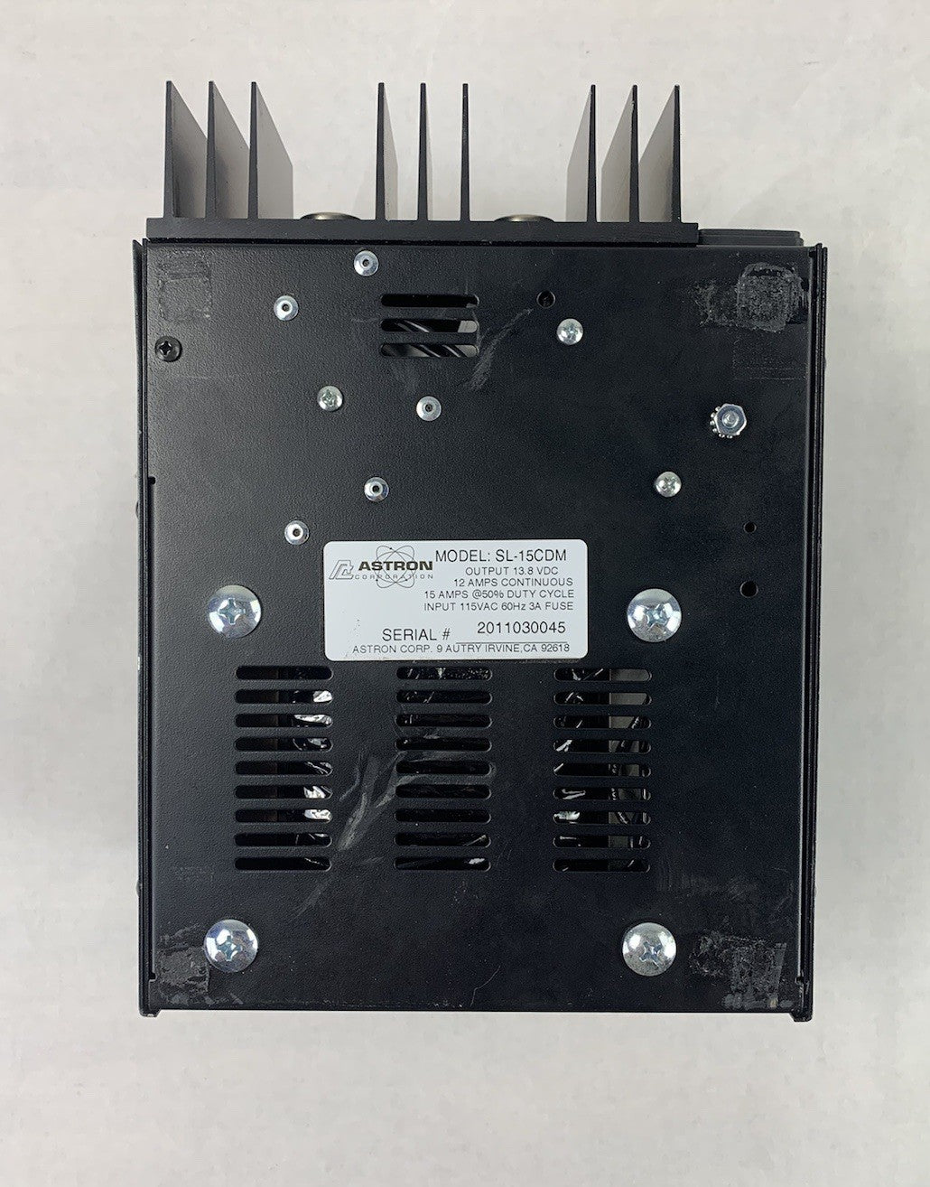 Astron SL-15CDM Power Supply w/ Top Cover