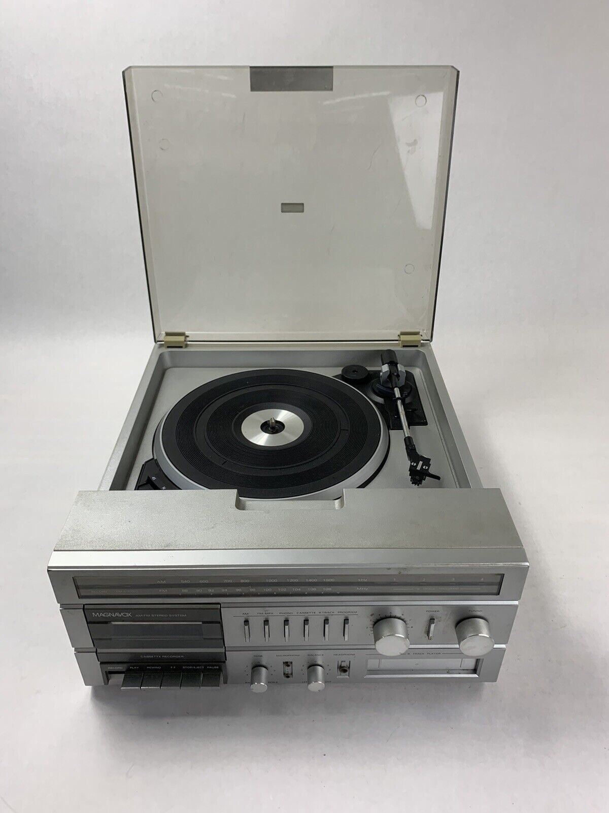 For Parts Magnavox MD 1721 SL01 Compact Stereo AM-FM Radio Phonograph