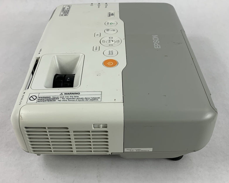 Epson PowerLite 93+ H382F LCD Lamp Projector 1104 Lamp Hours - Lamp Hours
