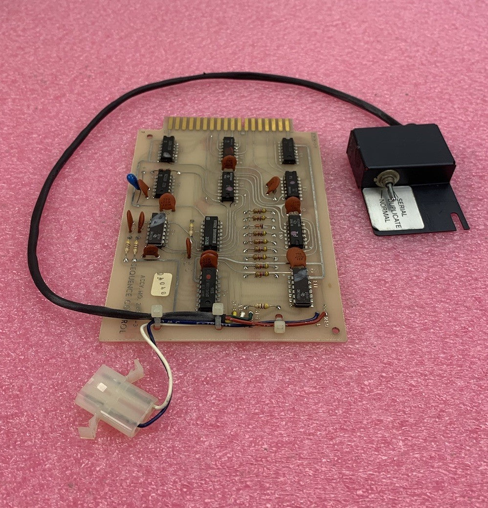 MSI 04048 Sequence Control Assy No 24363-3 Card