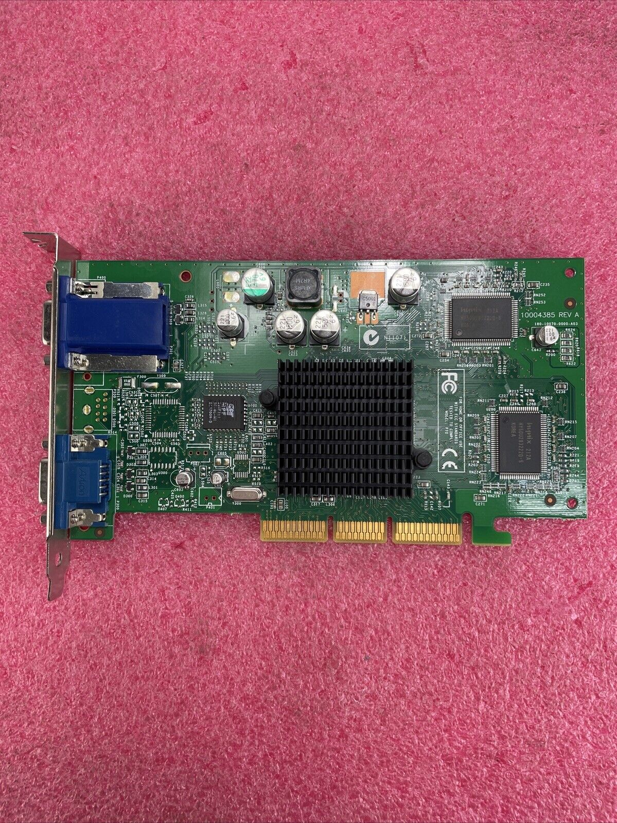 NVIDIA 32MB AGP Video Card 32mb Quadro 2 MXR 10004385 REV A