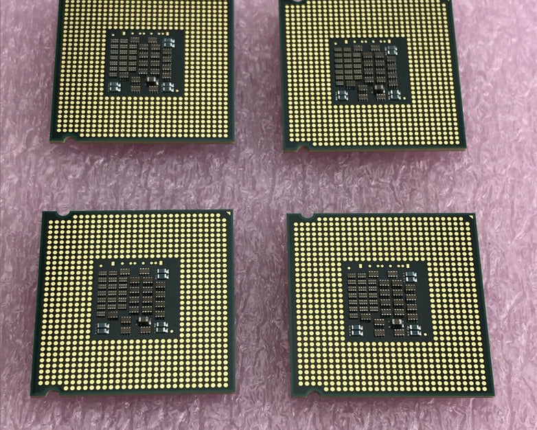 Lot of 4 Intel Xeon E5160 Dual-Core 3.0GHz SL9RT CPU Socket LGA771
