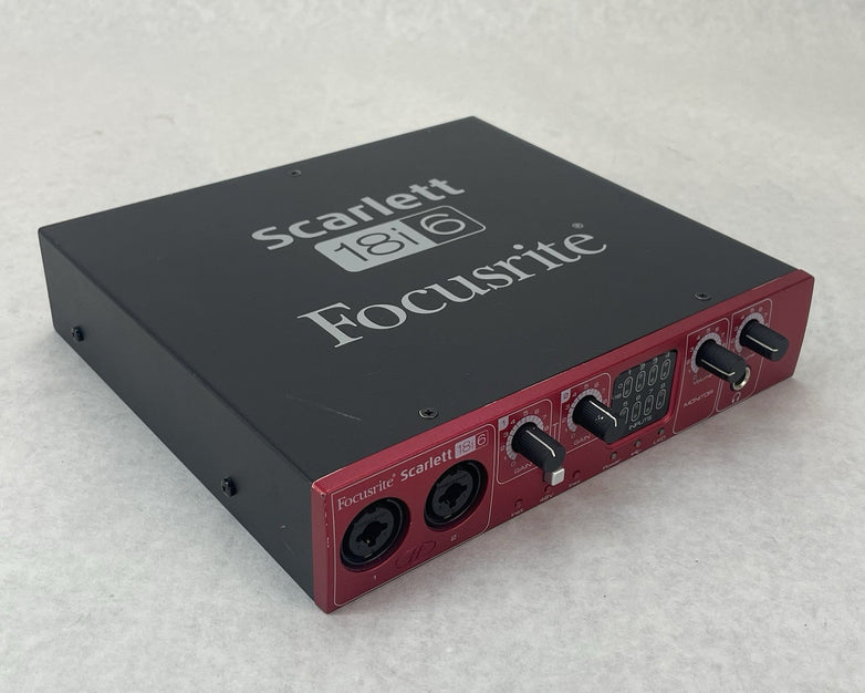 Focusrite Scarlett 18i6 USB Audio Interface Gain For Parts or Repair