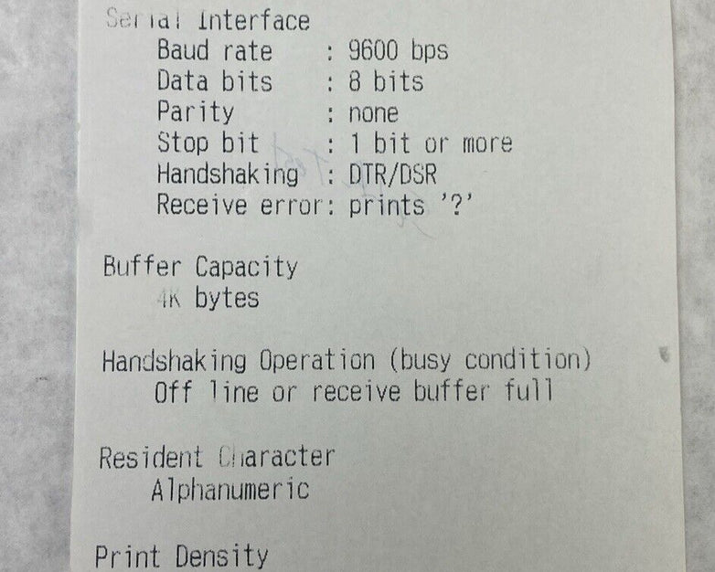 Epson TM-T88III M129C Reciept Thermal Printer FOR PARTS with NO RETURNS