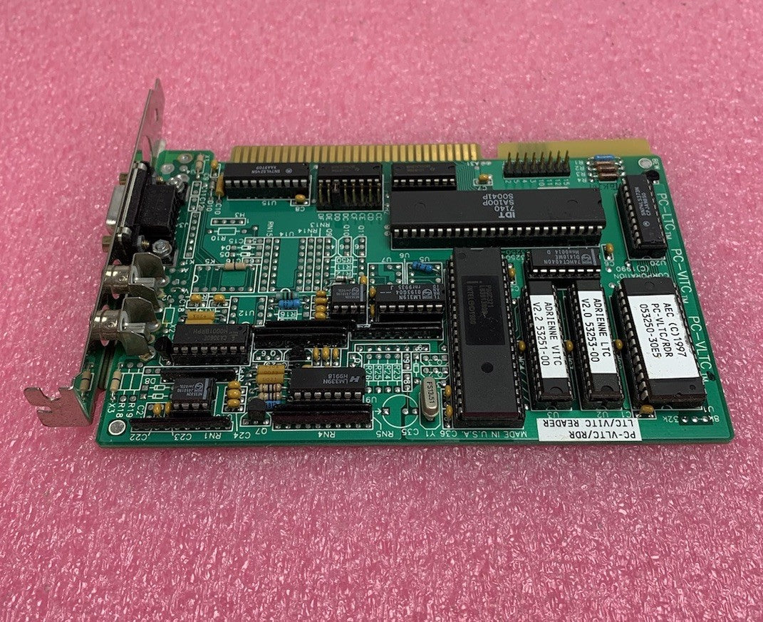 Adrienne Electronics ISA590 PC-LTC PC-VITC PC-VLTC ISA Card