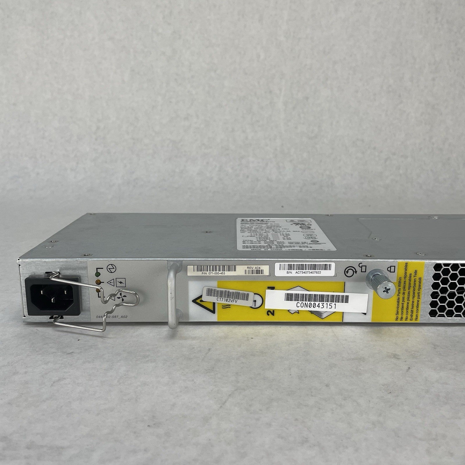 Dell EMC MC01771 API4SG02 400W AC Katina Server Cooling Power Supply Untested